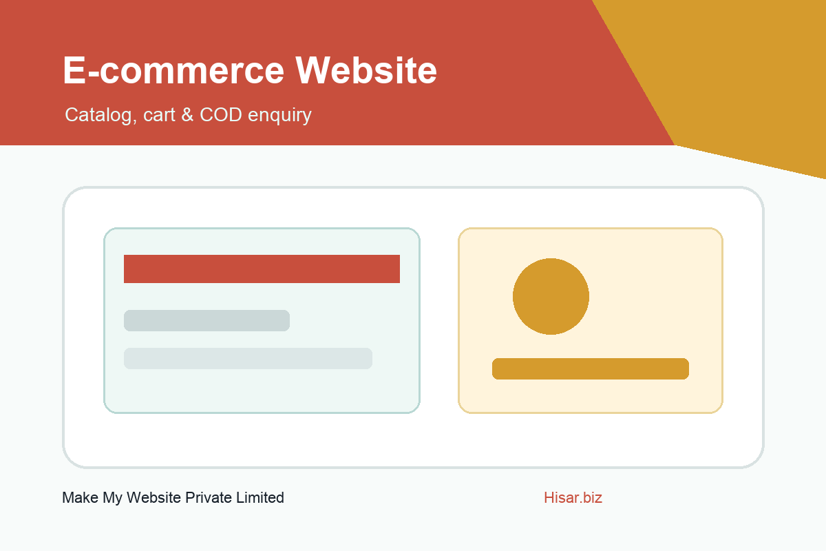 E-commerce Website Setup