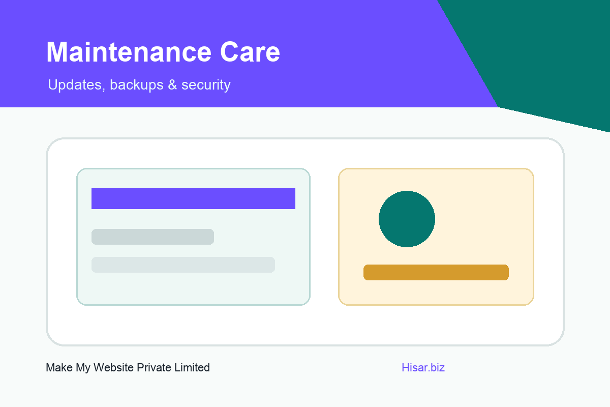 Website Maintenance & Security Care