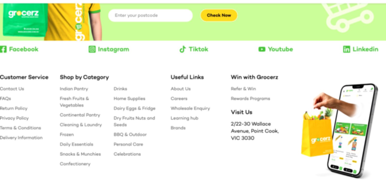 Custome Website